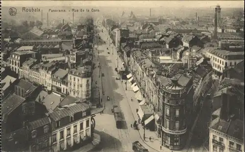 Roubaix Roubaix Rue Gare Strassenbahn  * / Roubaix /Arrond. de Lille