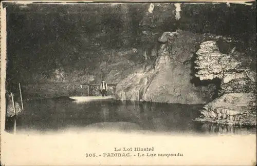 Padirac Padirac Hoehle Grotte Lac Suspendu * / Padirac /Arrond. de Gourdon