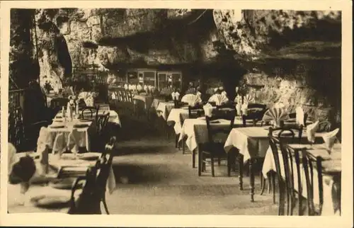 Padirac Padirac Hoehle Grotte Restaurant Terrasse * / Padirac /Arrond. de Gourdon