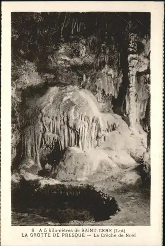 Saint-Cere Saint-Cere Hoehle Grotte Parasol * / Saint-Cere /Arrond. de Figeac