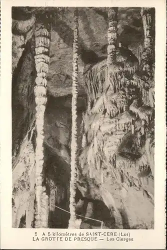 Saint-Cere Saint-Cere Hoehle Grotte Presque * / Saint-Cere /Arrond. de Figeac