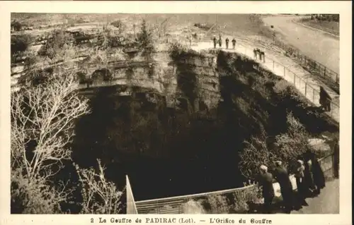 Padirac Padirac Hoehle Grotte  * / Padirac /Arrond. de Gourdon