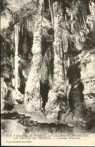 Padirac Padirac Hoehle Grotte Presque * / Padirac /Arrond. de Gourdon