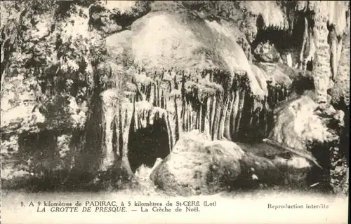 Padirac Padirac Hoehle Grotte Presque * / Padirac /Arrond. de Gourdon