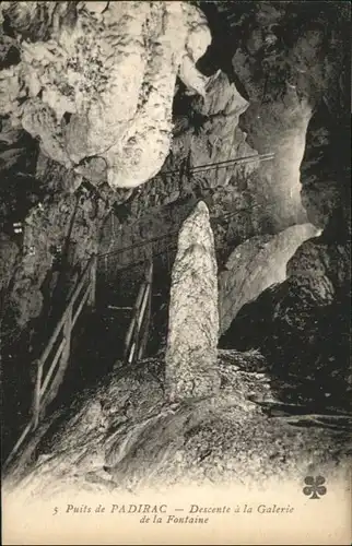 Padirac Padirac Hoehle Grotte  * / Padirac /Arrond. de Gourdon
