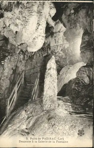 Padirac Padirac Hoehle Grotte  * / Padirac /Arrond. de Gourdon