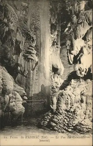 Padirac Padirac Hoehle Grotte Pas Crocodile * / Padirac /Arrond. de Gourdon