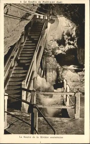 Padirac Padirac Hoehle Grotte Gouffre * / Padirac /Arrond. de Gourdon