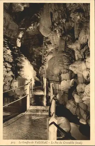 Padirac Padirac Hoehle Grotte Gouffre * / Padirac /Arrond. de Gourdon