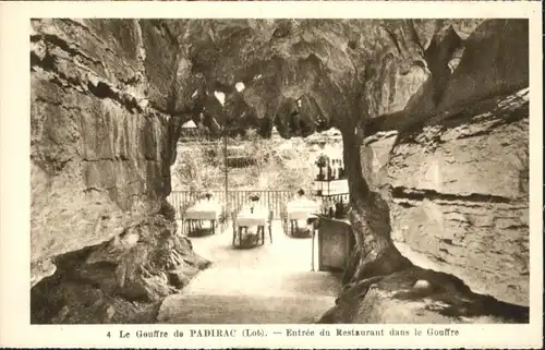Padirac Padirac Hoehle Grotte Restaurant Gouffre * / Padirac /Arrond. de Gourdon