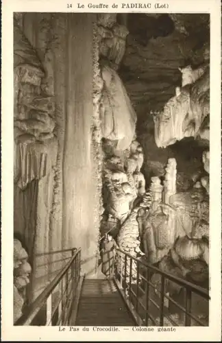 Padirac Padirac Hoehle Grotte * / Padirac /Arrond. de Gourdon