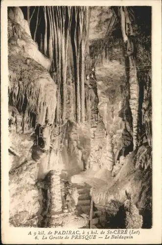 Padirac Padirac Hoehle Grotte * / Padirac /Arrond. de Gourdon