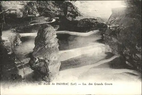 Padirac Padirac Hoehle Grotte * / Padirac /Arrond. de Gourdon