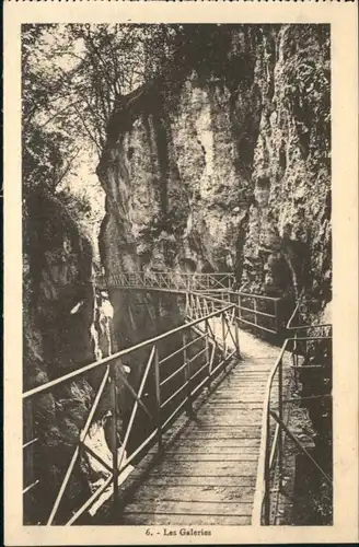 Annemasse Annemasse [Verlag L. Fauraz] Hoehle Grotte Schlucht Galerie * / Annemasse /Arrond. de Saint-Julien-en-Genevois