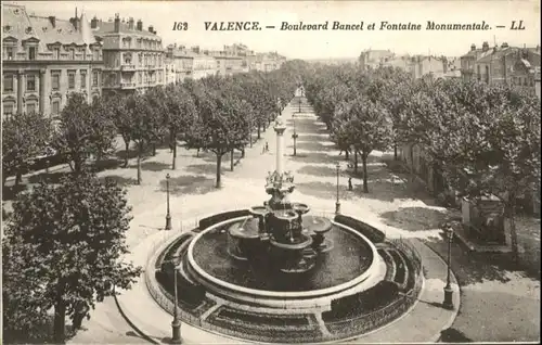 Valence Drome Valence Boulevard Bancel Fontaine Monumentale * / Valence /Arrond. de Valence