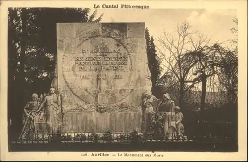 Aurillac Aurillac Monument Morts * / Aurillac /Arrond. d Aurillac