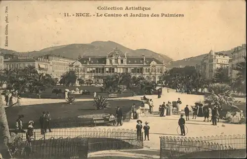 Nice Alpes Maritimes Nice Casino Jardin Palmiers x / Nice /Arrond. de Nice