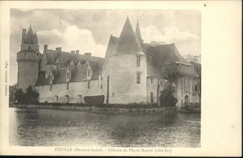 Ecuille Ecuille Chateau Plessis-Bourre * / Ecuille /Arrond. d Angers