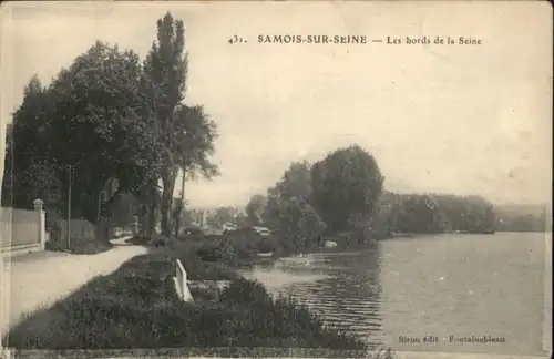 Samois-sur-Seine Samois-sur-Seine Bords Seine * / Samois-sur-Seine /Arrond. de Fontainebleau