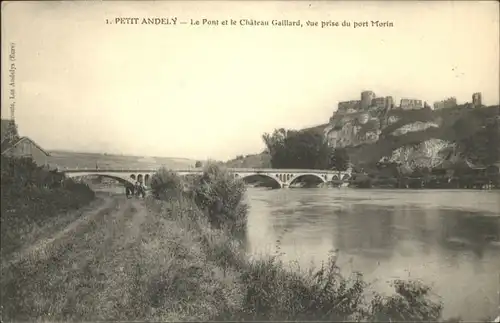 Les Andelys Les Andelys Pont Chateau Gaillard Port Morin * / Les Andelys /Arrond. des Andelys