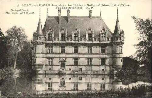 Azay-le-Rideau Azay-le-Rideau Chateau  * / Azay-le-Rideau /Arrond. de Chinon