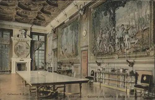 Chantilly Chantilly Galerie Cerfs Salle  * / Chantilly /Arrond. de Senlis