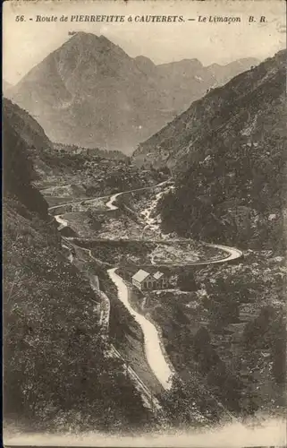 Cauterets Cauterets Route Pierrefitte Limacon x / Cauterets /Arrond. d Argeles-Gazost