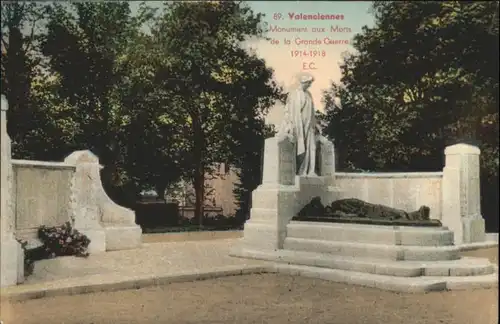 Valenciennes Valenciennes Monument Morts Grande Guerre * / Valenciennes /Arrond. de Valenciennes