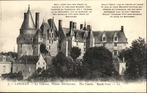 Langeais Langeais Chateau  * / Langeais /Arrond. de Chinon