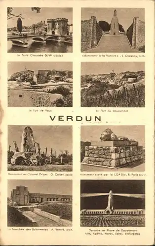 Verdun Meuse Verdun Circuit Forts * / Verdun /Arrond. de Verdun