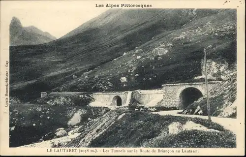 Le Lautaret Le Lautaret Tunnel Route Briacon Lautaret * / Saint-Vincent-les-Forts /Arrond. de Barcelonnette