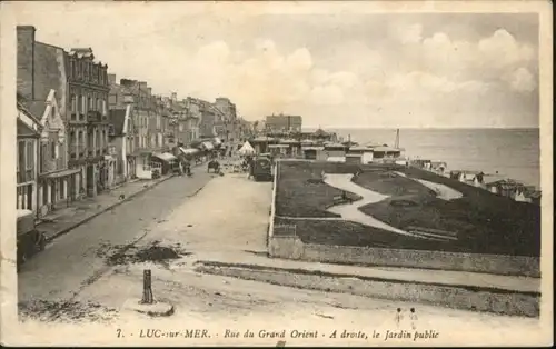 Luc-sur-Mer Luc-sur-Mer Rue Grand Orient Droste Jardin Public x / Luc-sur-Mer /Arrond. de Caen