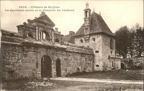 Chateau Kerjean Chateau Kerjean Chapelle * / Plouescat /Arrond. de Morlaix