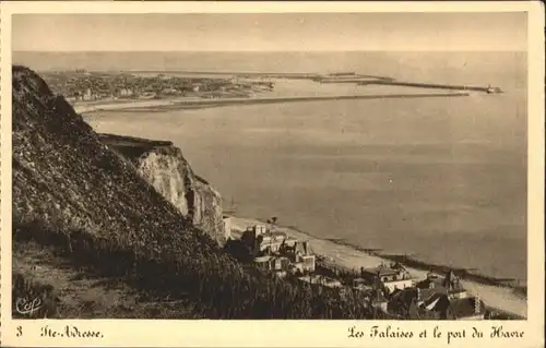 Sainte-Adresse Sainte-Adresse Falaises Port Havre * / Sainte-Adresse /Arrond. du Havre