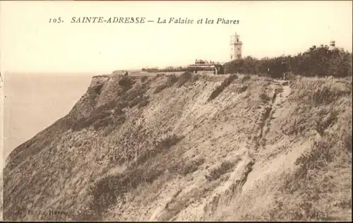 Sainte-Adresse Sainte-Adresse Falaise Phares Leuchtturm * / Sainte-Adresse /Arrond. du Havre