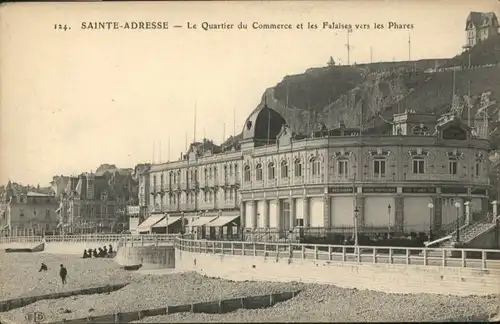 Sainte-Adresse Sainte-Adresse Quartier Commerce Falaises Phares Leuchtturm * / Sainte-Adresse /Arrond. du Havre
