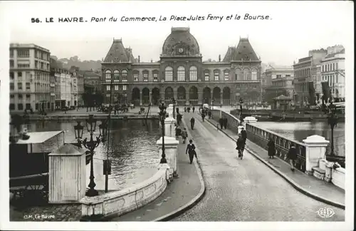 Le Havre Le Havre Pont Commerce Place Jules Ferry Bourse Boerse * / Le Havre /Arrond. du Havre