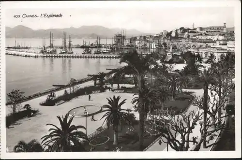 Cannes Alpes-Maritimes Cannes Esplanade * / Cannes /Arrond. de Grasse