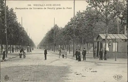 Neuilly-sur-Seine Neuilly-sur-Seine Avenue Pont x / Neuilly-sur-Seine /Arrond. de Nanterre