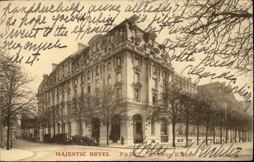 Paris Paris Majestic Hotel Avenue Kleber x / Paris /Arrond. de Paris