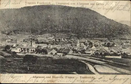 Allarmont Allarmont Bionville Celles Vogesen x / Allarmont /Arrond. de Saint-Die