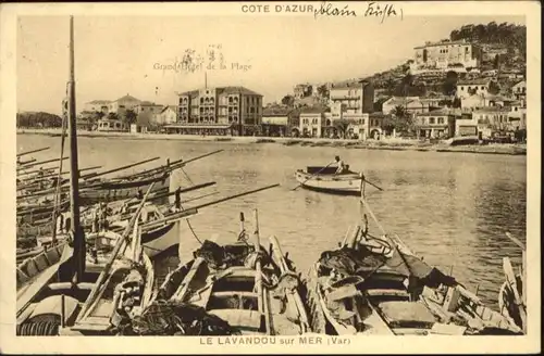 Le Lavandou Le Lavandou Var Grand Hotel Plage x / Le Lavandou /Arrond. de Toulon