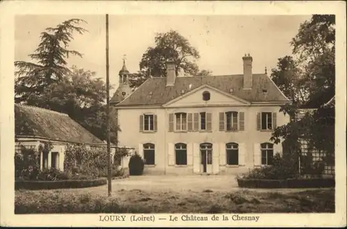 Loury Loury Loiret Chateau Chesnay * / Loury /Arrond. d Orleans