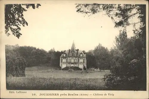 Jouaignes Jouaignes Braine Aisne Chateau Virly * / Jouaignes /Arrond. de Soissons