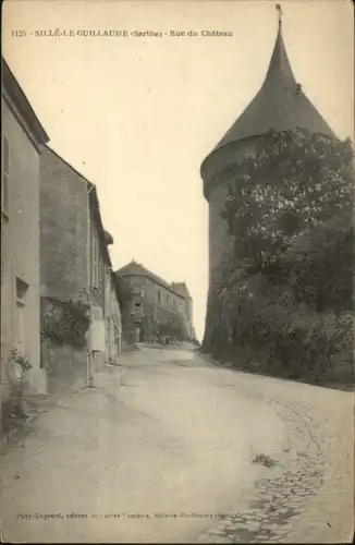 Sille-le-Guillaume Sille-le-Guillaume Rue du Chateau Sarthe * / Sille-le-Guillaume /Arrond. de Mamers