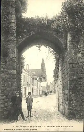 Guerande Guerande Porte Rue Vannetaise * / Guerande /Arrond. de Saint-Nazaire