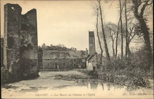 Gratot Gratot Douves Chateau Eglise * / Gratot /Arrond. de Coutances