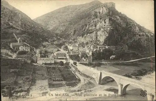 La Malene La Malene Gorges Tarn Pont * / La Malene /Arrond. de Florac