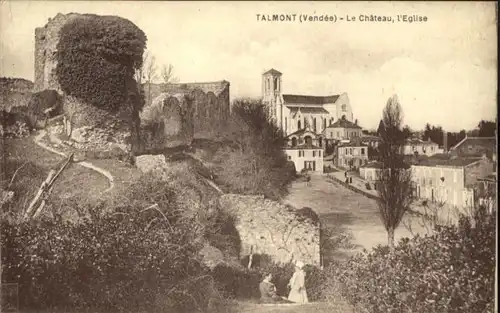 Talmont-Saint-Hilaire Talmont-Saint-Hilaire Vendee Chateau Eglise * / Talmont-Saint-Hilaire /Arrond. des Sables-d Olonne