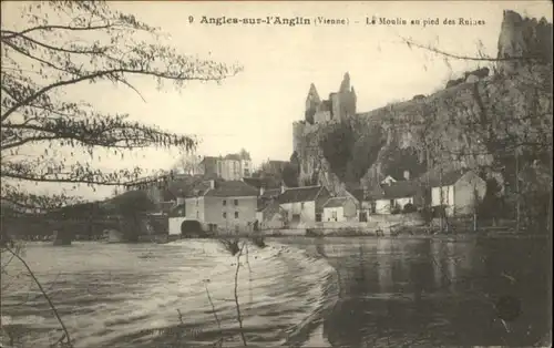 Angles-sur-l Anglin Angles-sur-l'Anglin Vienne Moulin Ruines * / Angles-sur-l Anglin /Arrond. de Montmorillon